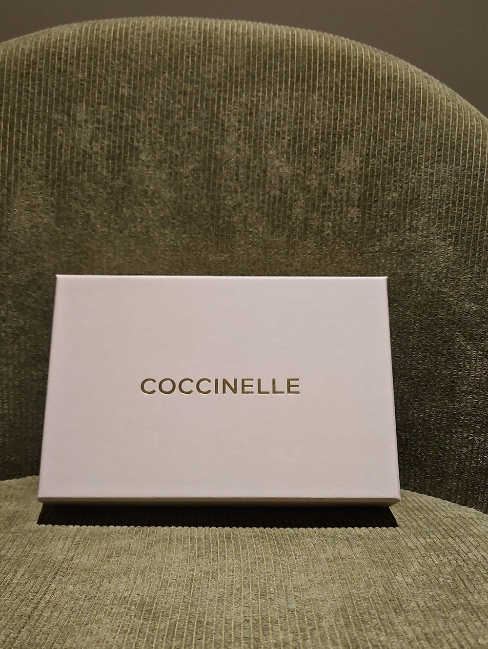 New Coccinelle Beat Soft Two Tone Grained Leather Trifold Women's Wallet